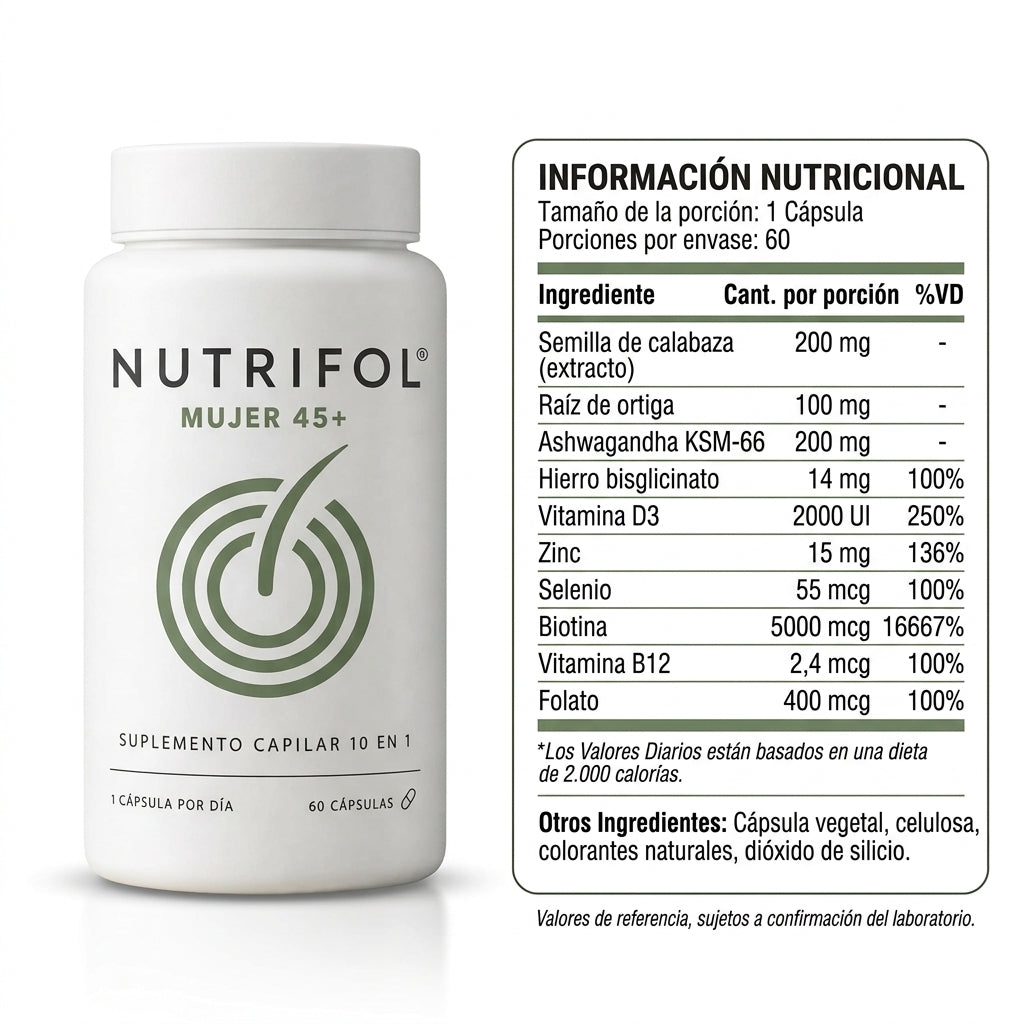 Nutrifol - Suplemento Capilar 10 en 1